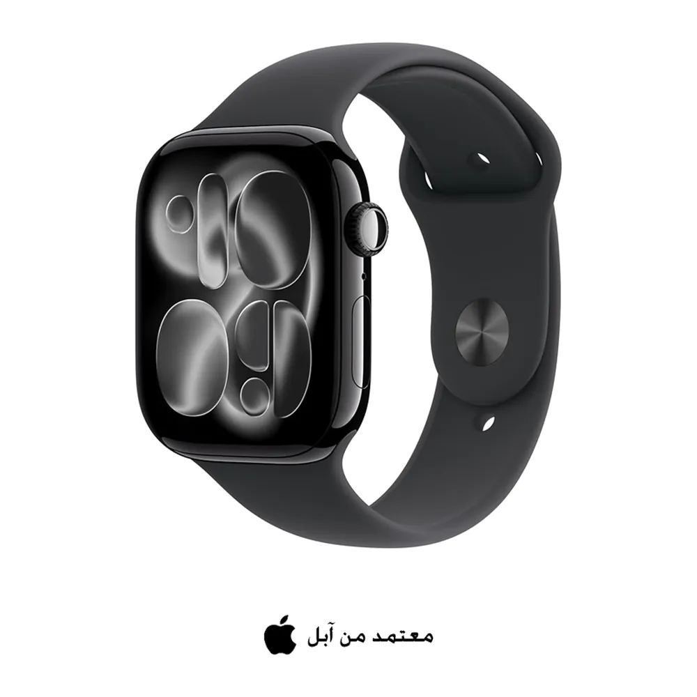 Apple – Series 11 46 ملم GPS أسود ألمنيوم + 8 خيارات ألوان Apple – Series 11 46 ملم GPS أسود ألمنيوم + 8 خيارات ألوان