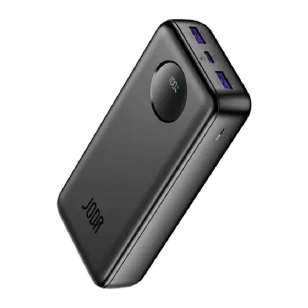 JODA – BASIC 20E باور بنك 20000mAh 22.5W شاشة LED أسود