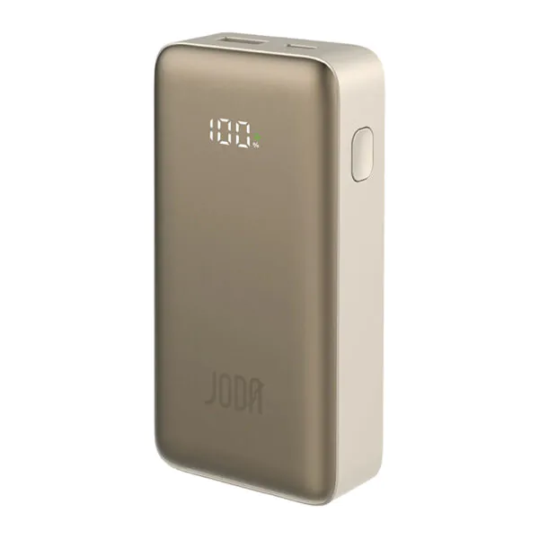 JODA TURBO 10 – باور بنك 10000mAh 30W – ذهبي ديزرت