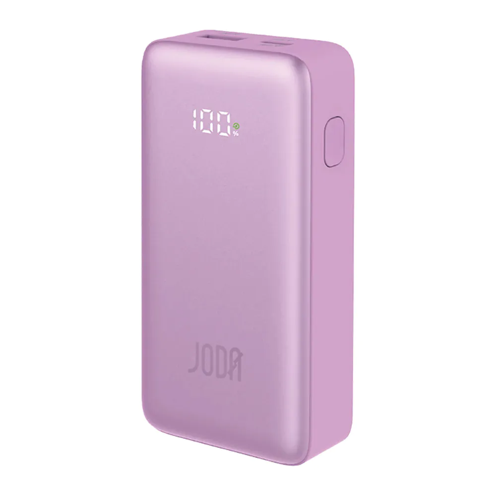 JODA TURBO 10 – باور بنك 10000mAh 30W – وردي JODA TURBO 10 – باور بنك 10000mAh 30W – وردي