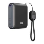 JODA Metix 10 – باور بنك 10000mAh 22.5W كابل – أسود