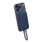 JODA – MagTack 10 باور بنك 10000mAh 35W كابل أزرق تيتانيوم