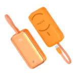 JODA MagTack 10 – باور بنك 10000mAh 35W كابل – برتقالي