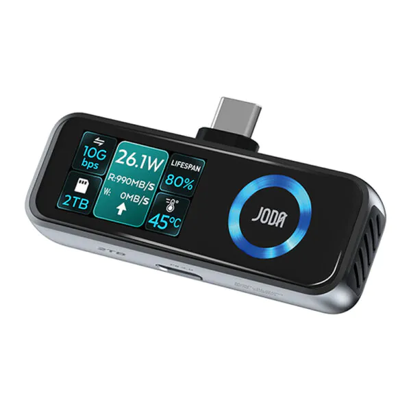 JODA Byte 2048 – SSD محمول 2TB USB-C – أسود