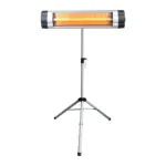 Silver Crest – مدفأة كوارتز على قاعدة ثلاثية 2000W SIL-004