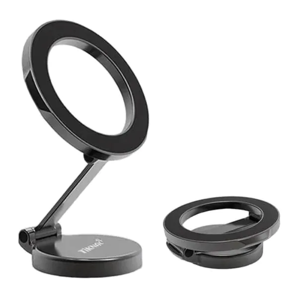 Tiknal – حامل هاتف MagSafe 360 درجة أسود TK-H086