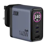 JODA VoltLux 140 – شاحن حائط GaN 140W – أزرق بنفسجي