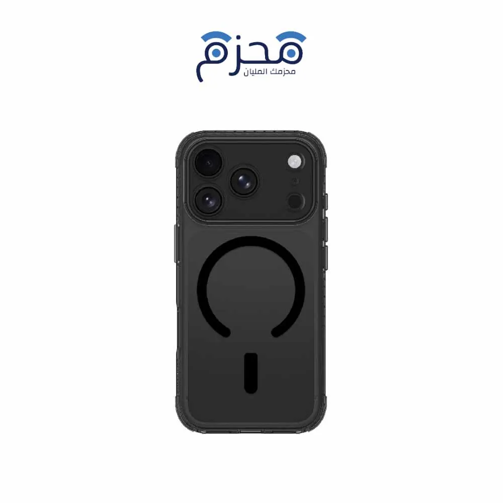 AMZT-CASE-18PM-BLK-2 ميزنج ثينج - كفر Titan Pro Lens مع حماية للكاميرا ودعم ماج سيف لآيفون 18 برو ماكس - أسود - الصورة 1