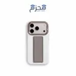 واي نات - كفر حماية MagSafe مع مسكة قابلة للتغيير SecureHold Elite لايفون 18 برو - ابيض